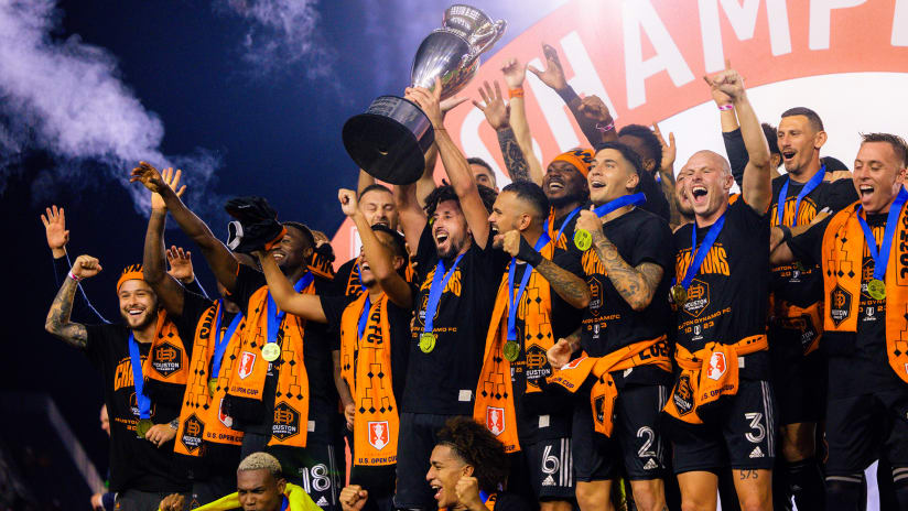 Dynamo winning the 2024 US Open Cup, which is not the MLS.