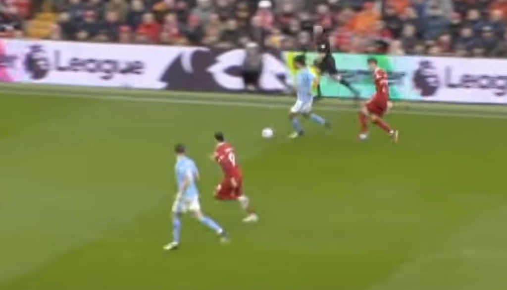 The tactical changes of Jurgen Klopp led to this moment.