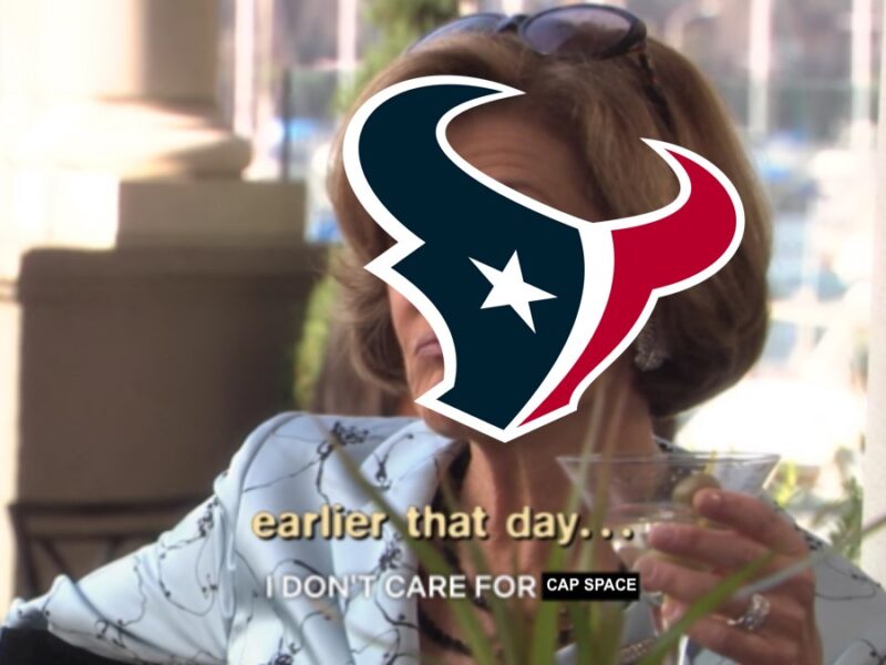 The Houston Texans Are Giving in to the Power of Free Agency